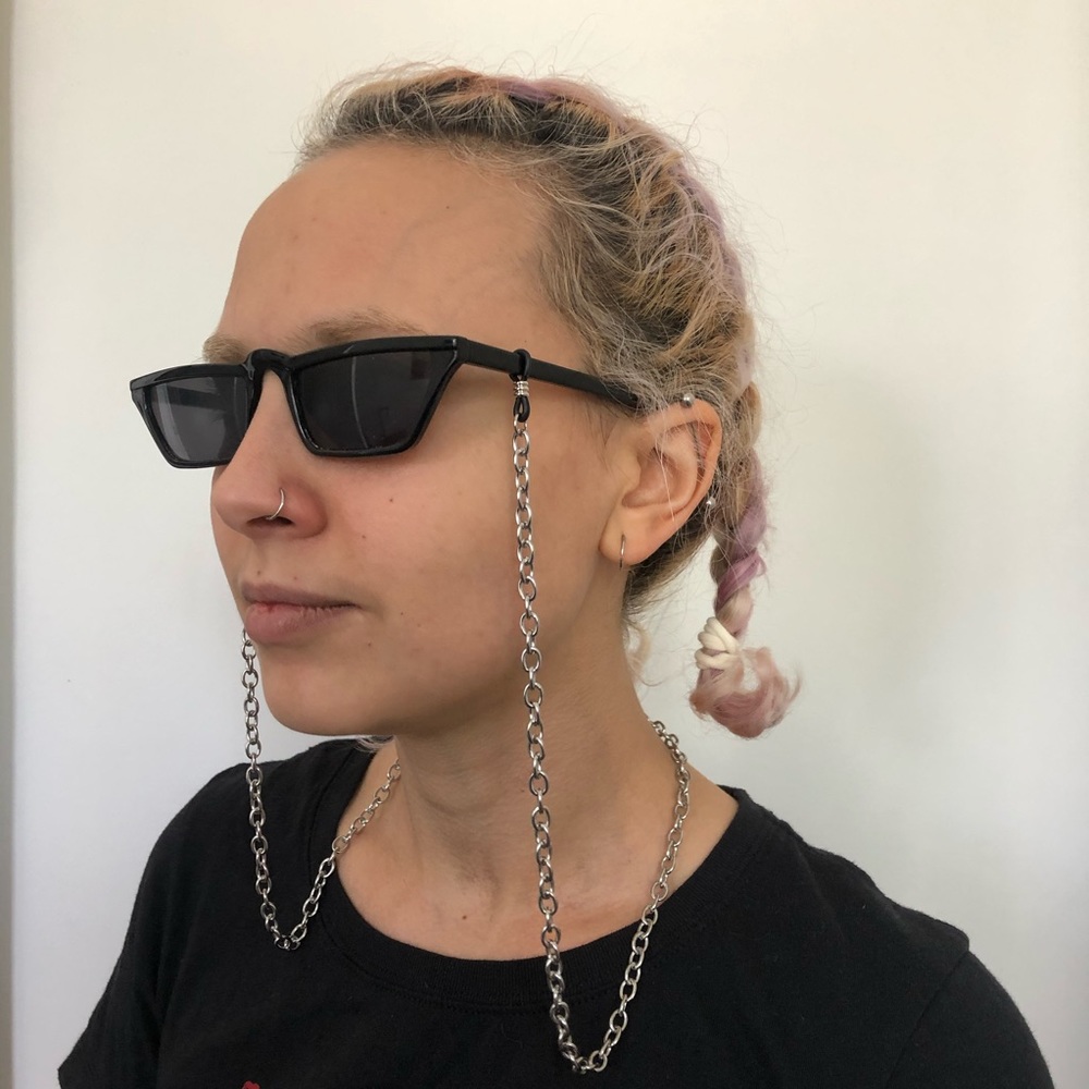 Handmade Stainless Steel Sunglass Chain Strap